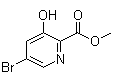 5-Bromo-3-hydroxy-2-pyridinecarboxylic acid methyl ester molecular structure (CAS 1242320-57-5)