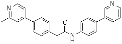 4-(2-Methyl-4-pyridinyl)-N-[4-(3-pyridinyl)phenyl]benzeneacetamide molecular structure (CAS 1243243-89-1)