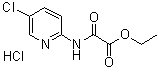 2-[(5-Chloropyridin-2-yl)amino]-2-oxoacetic acid ethyl ester monohydrochloride molecular structure (CAS 1243308-37-3)