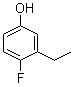 3-Ethyl-4-fluorophenol molecular structure (CAS 1243455-57-3)