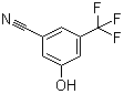 3-Hydroxy-5-(trifluoromethyl)benzonitrile molecular structure (CAS 1243459-56-4)