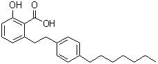 2-[2-(4-庚基苯基)乙基]-6-羟基苯甲酸分子结构 (CAS 1243583-85-8)
