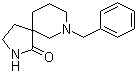 7-苄基-2,7-二氮杂螺[4.5]癸烷-1-酮分子结构 (CAS 1245643-65-5)