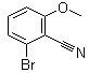 2-Bromo-6-methoxybenzonitrile molecular structure (CAS 1245647-50-0)