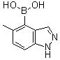(5-Methyl-1H-indazol-4-yl)boronic acid molecular structure (CAS 1245816-10-7)