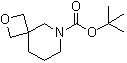 tert-Butyl 2-oxa-6-azaspiro[3.5]nonane-6-carboxylate molecular structure (CAS 1245816-29-8)