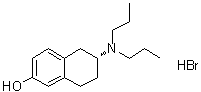 (6R)-6-(Dipropylamino)-5,6,7,8-tetrahydro-2-naphthalenol hydrobromide (1:1) molecular structure (CAS 1246094-81-4)