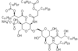 structure of CAS# 1246298-63-4, Glycopyranoside lipid A