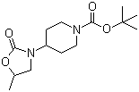 4-(5-Methyl-2-oxo-3-oxazolidinyl)-1-piperidinecarboxylic acid tert-butyl ester molecular structure (CAS 1246646-21-8)