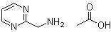 结构式 CAS# 1246834-64-9, 2-嘧啶甲胺乙酸盐