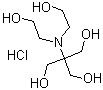 结构式 CAS# 124763-51-5, 2-[双(2-羟乙基)氨基]-2-(羟甲基)-1,3-丙二醇盐酸盐