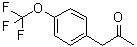 4-Trifluoromethoxybenzyl methyl ketone molecular structure (CAS 1249274-01-8)