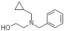 structure of CAS# 1249321-20-7, 2-[(Cyclopropylmethyl)(phenylmethyl)amino]ethanol