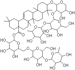 Raddeanoside R8 molecular structure (CAS 124961-61-1)