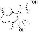 泰妙菌素分子结构 (CAS 125-65-5)