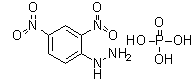 (2,4-Dinitrophenyl)hydrazine phosphate (1:1) molecular structure (CAS 125038-14-4)