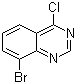 8-溴-4-氯喹唑啉分子结构 (CAS 125096-72-2)