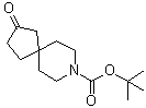 结构式 CAS# 1250994-14-9, 2-氧代-8-氮杂螺[4.5]癸烷-8-羧酸叔丁酯
