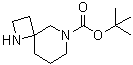 tert-Butyl 1,6-diazaspiro[3.5]nonane-6-carboxylate molecular structure (CAS 1251002-00-2)