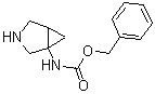 structure of CAS# 1251020-31-1, N-3-Azabicyclo[3.1.0]hex-1-ylcarbamic acid phenylmethyl ester