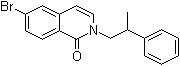 6-Bromo-2-(2-phenylpropyl)-1(2H)-isoquinolinone molecular structure (CAS 1251402-01-3)