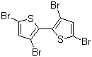 3,3',5,5'-Tetrabromo-2,2'-bithiophene molecular structure (CAS 125143-53-5)