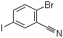 2-Bromo-5-iodobenzonitrile molecular structure (CAS 1252046-13-1)