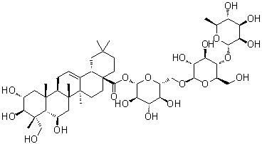 Terminoloside molecular structure (CAS 125265-68-1)