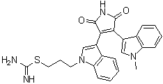 Bisindolylmaleimide IX molecular structure (CAS 125314-64-9)