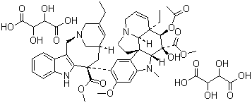 Vinorelbine tartrate molecular structure (CAS 125317-39-7)