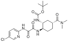 Edoxaban Impurity 28(1R,2R,4R) molecular structure (CAS 1255529-38-4)