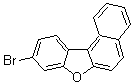 9-Bromobenzo[b]naphtho[1,2-d]furan molecular structure (CAS 1256544-27-0)