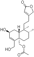 苦蒿素分子结构 (CAS 125675-09-4)