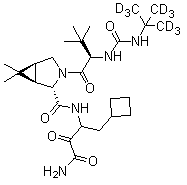 波普瑞韦分子结构 (CAS 1256751-11-7)