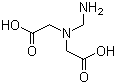N-(Aminomethyl)-N-(carboxymethyl)-glycine molecular structure (CAS 125677-14-7)