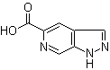 1H-Pyrazolo[3,4-c]pyridine-5-carboxylic acid molecular structure (CAS 1256824-45-9)