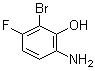 6-Amino-2-bromo-3-fluorophenol molecular structure (CAS 1257535-00-4)