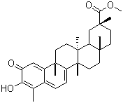 Pristimerin molecular structure (CAS 1258-84-0)