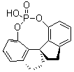 structure of CAS# 1258327-03-5, (11aS)-10,11,12,13-Tetrahydro-5-hydroxy-diindeno[7,1-de:1',7'-fg][1,3,2]dioxaphosphocin-5-oxide
