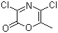 3,5-Dichloro-6-methyl-1,4-oxazin-2-one molecular structure (CAS 125849-94-7)
