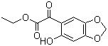 6-羟基-alpha-氧代-1,3-苯并二恶茂-5-乙酸乙酯分子结构 (CAS 1258950-75-2)