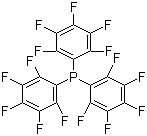 三(五氟苯基)膦分子结构 (CAS 1259-35-4)