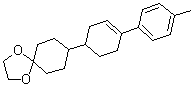 8-[4-(4-Methylphenyl)-3-cyclohexen-1-yl]-1,4-dioxaspiro[4.5]decane molecular structure (CAS 125962-78-9)