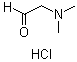结构式 CAS# 125969-54-2, (二甲基氨基)乙醛盐酸盐