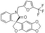 结构式 CAS# 1259933-16-8, Funapide