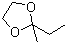 2-Ethyl-2-methyl-1,3-dioxolane molecular structure (CAS 126-39-6)
