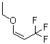 (1Z)-1-Ethoxy-3,3,3-trifluoro-1-propene molecular structure (CAS 126015-28-9)