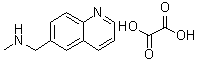 N-Methyl-6-quinolinemethanamine ethanedioate (1:1) molecular structure (CAS 1260783-90-1)