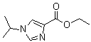 structure of CAS# 1260793-84-7, 1-(1-Methylethyl)-1H-imidazole-4-carboxylic acid ethyl ester