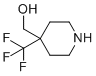 [4-(Trifluoromethyl)-4-piperidyl]methanol molecular structure (CAS 1260809-72-0)